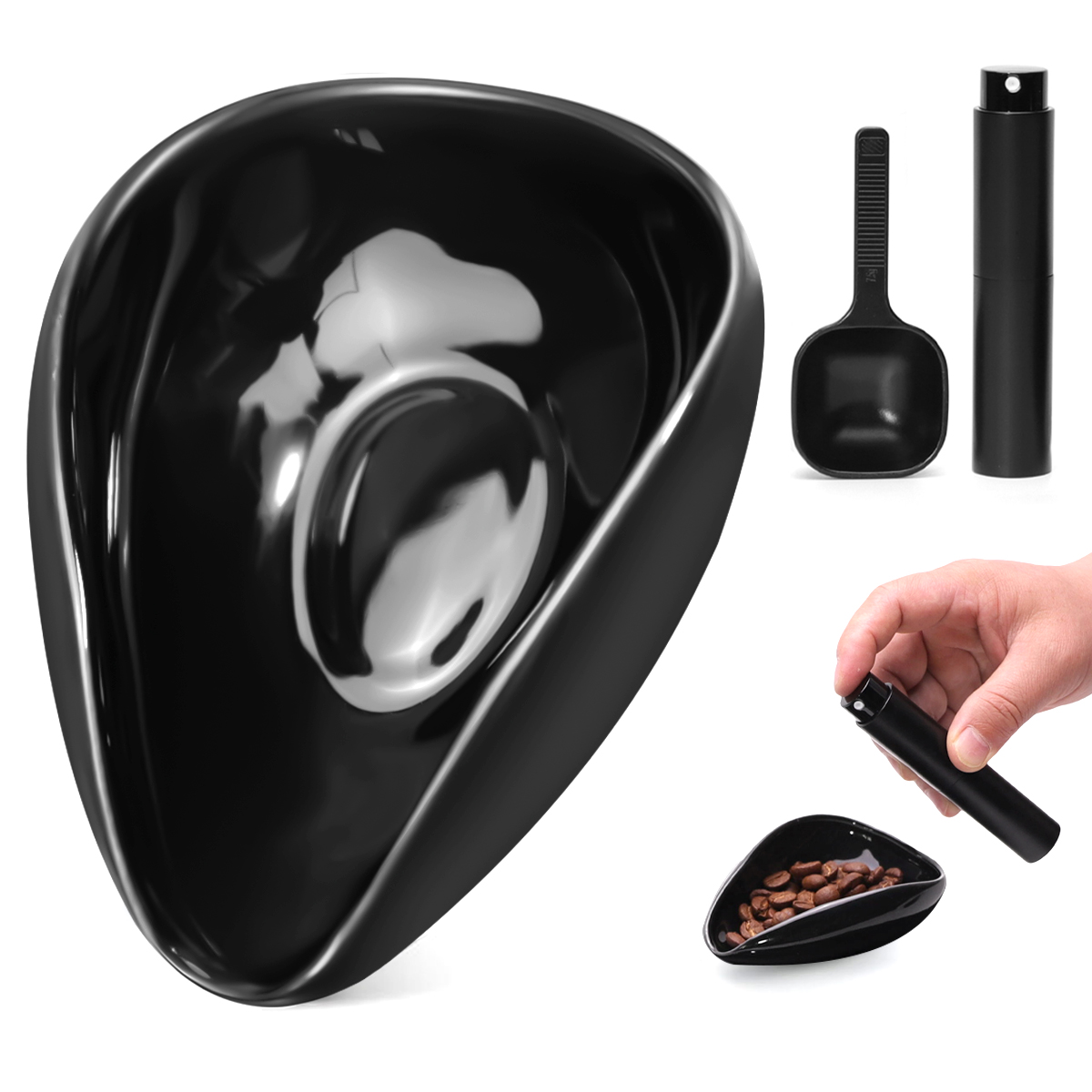 Coffee Tea Spoon - Zestaw dozujący do kawy Leeseph: ceramiczny