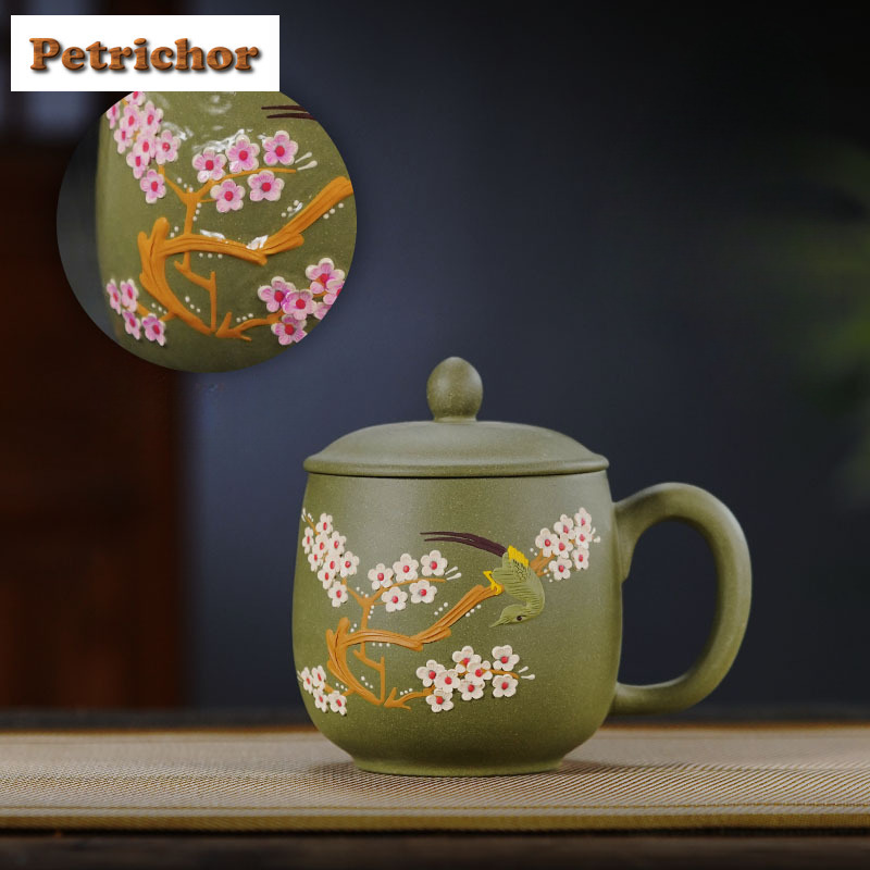 Draw Coffee And Tea - Kubek do kawy, latte, płatków śliwy,