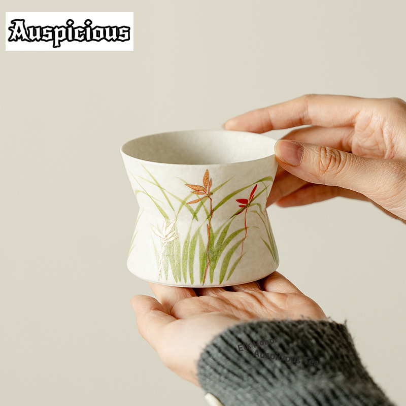 Draw Coffee And Tea - Kubek do kawy z ręcznie malowaną