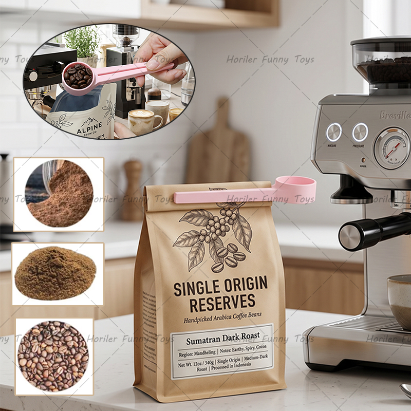 Coffee Tea Spoon - Łyżeczki do kawy z klipsami do