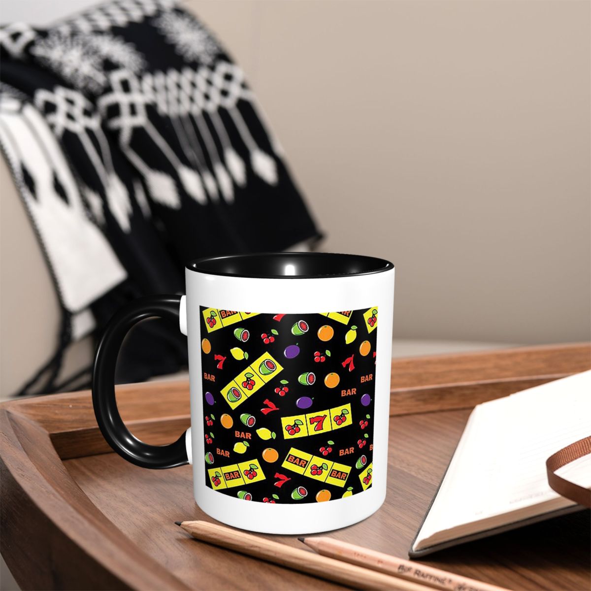 Lemon Tea Coffee - Kubek do kawy/herbaty z motywem kasyna,