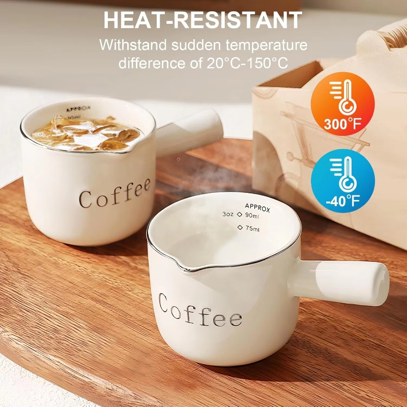 Coffee Tea Milk - Mini ceramiczny kubek do kawy z