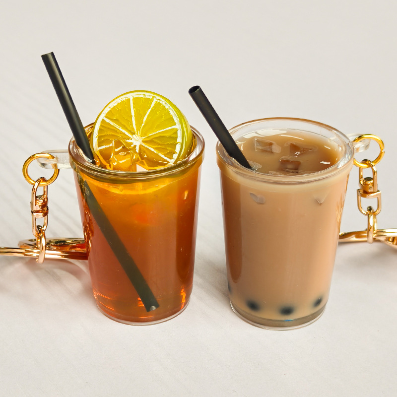 Coffee Tea Hong Kong - Breloczek Cartoon Hong Kong Lemon Tea