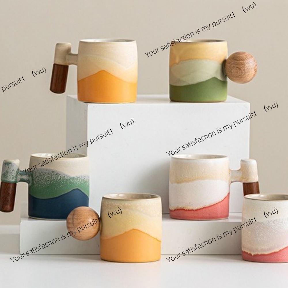 Coffee Tea And Cocoa - Kreatywny ceramiczny kubek do kawy z