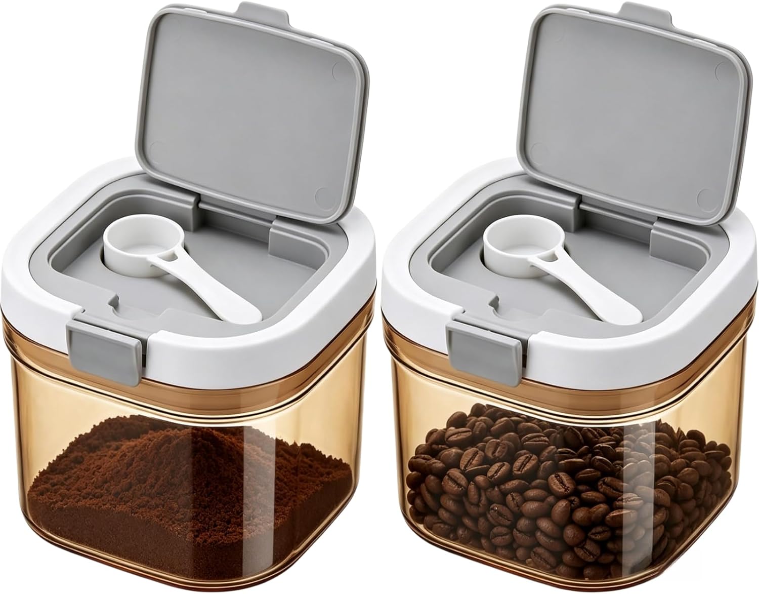 Coffee Tea Sugar Container Set - 2 szt. Pojemnik na kawę z
