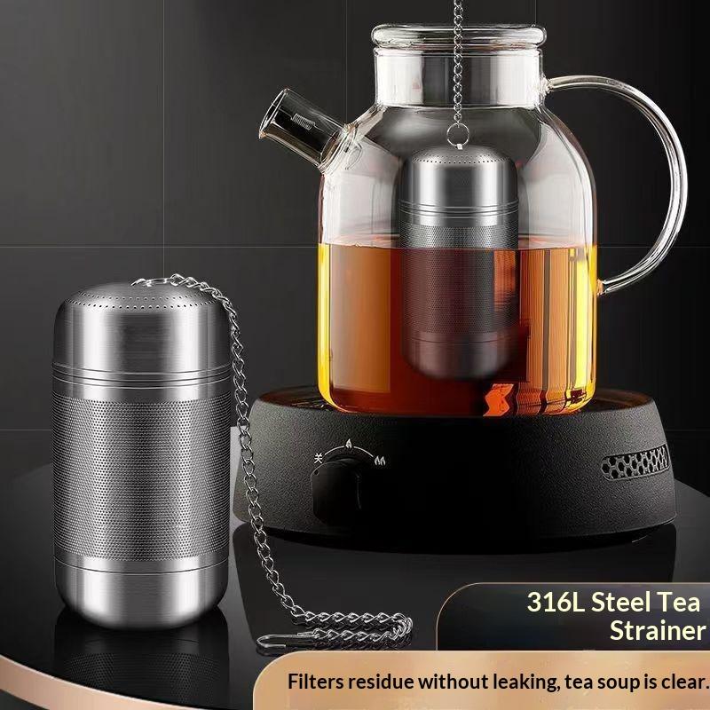 Coffee Tea Leaf - Sitko do herbaty ze stali nierdzewnej