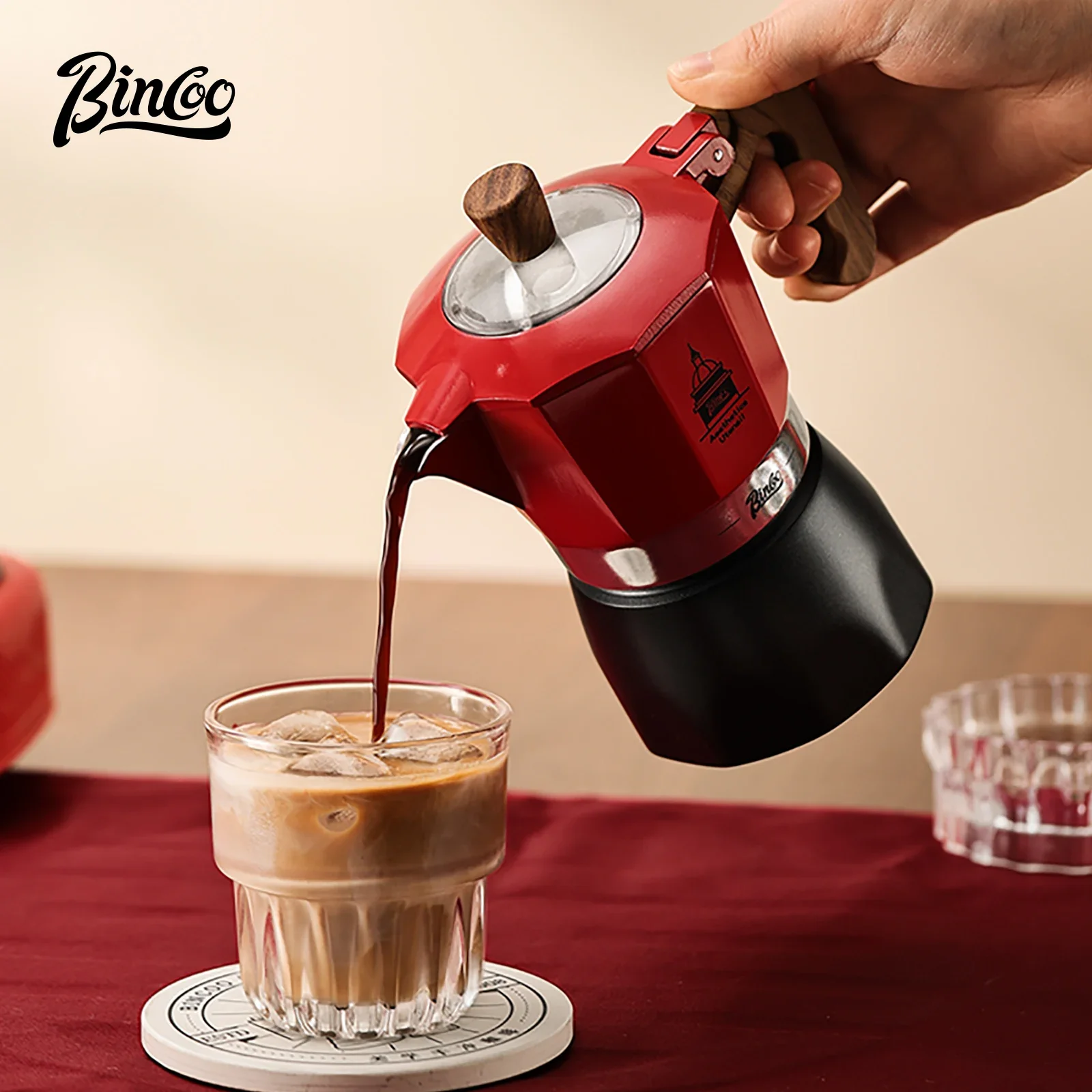 Ekspres do kawy Moka Bincoo z  – Coffee Tea Making Machine recenzja i cena