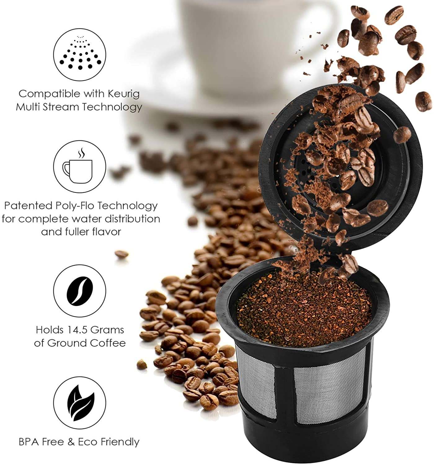 Wielorazowe kapsułki do kawy,  – Coffee Tea Spoon recenzja i cena