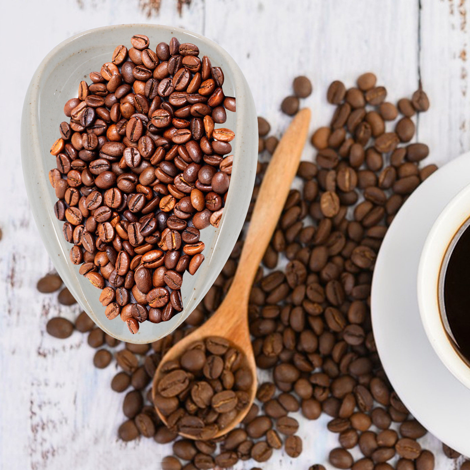 Ceramiczna taca dozująca ziarn – Coffee Tea Leaf recenzja i cena