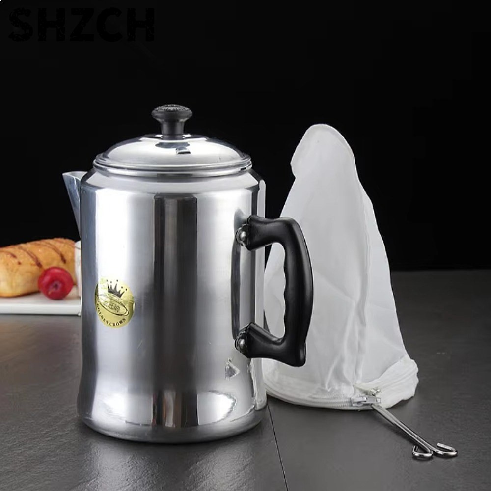 Aluminiowy perkolator do kawy  – Coffee Tea Hong Kong recenzja i cena