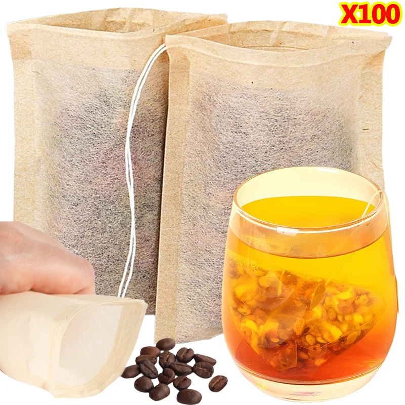 100 sztuk torebek na herbatę z – Coffee Tea Leaf recenzja i cena