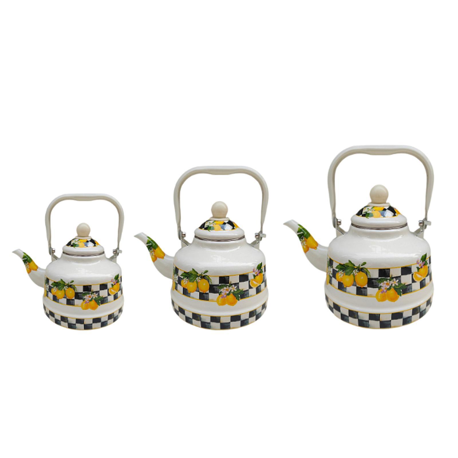 Unikalny emaliowany czajnik do – Lemon Tea Coffee recenzja i cena
