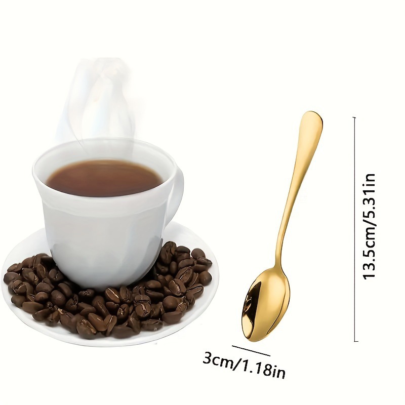 6/10/20 szt. Małe złote łyżecz – Coffee Tea And Sugar Canister Set recenzja i cena