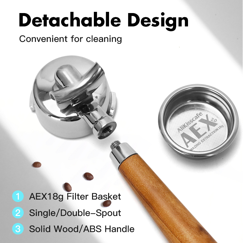 AliKisscafe 58MM Portafilter d – Coffee Tea Making Machine recenzja i cena