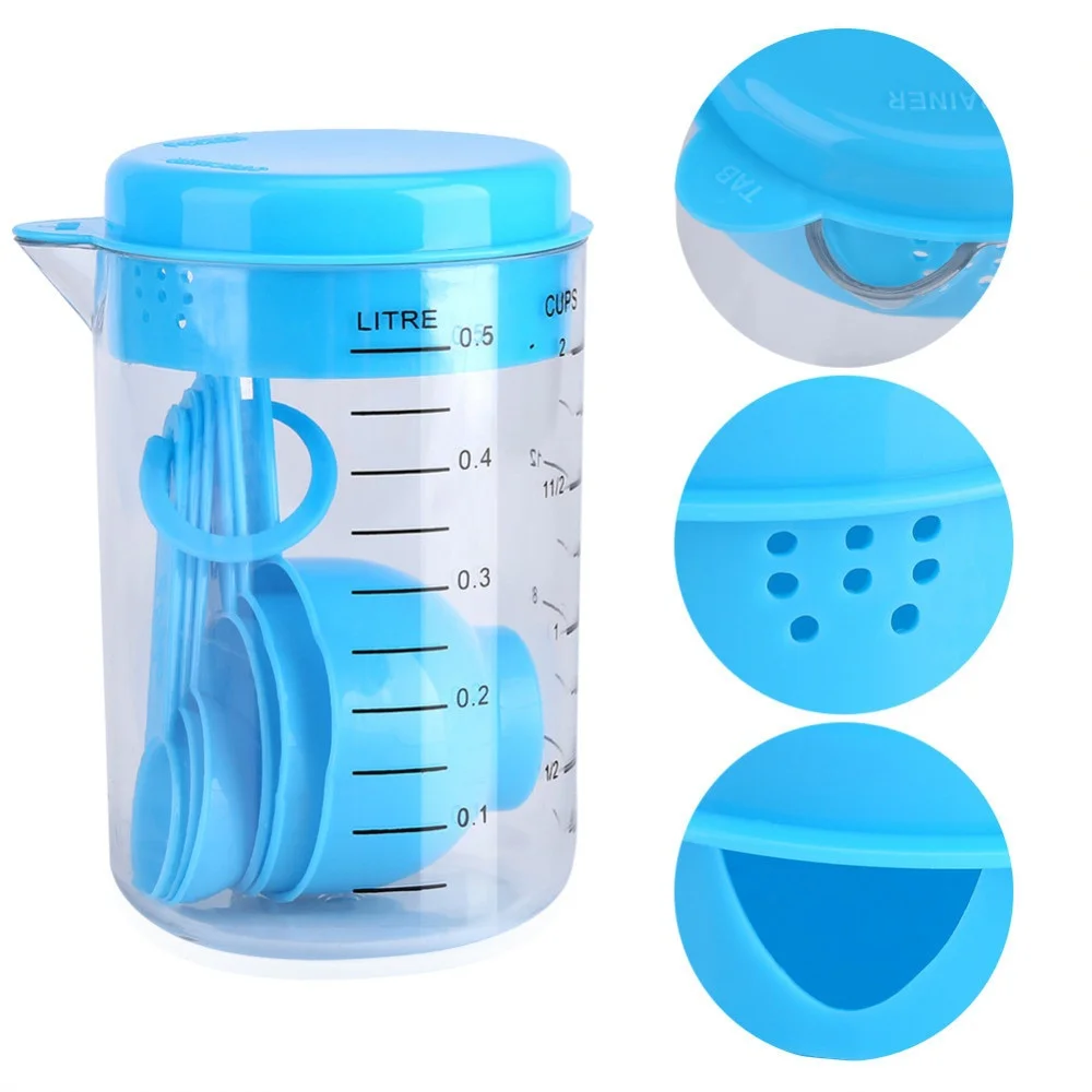 7 sztuk/zestaw plastikowe kubk – Coffee Tea Spoon recenzja i cena
