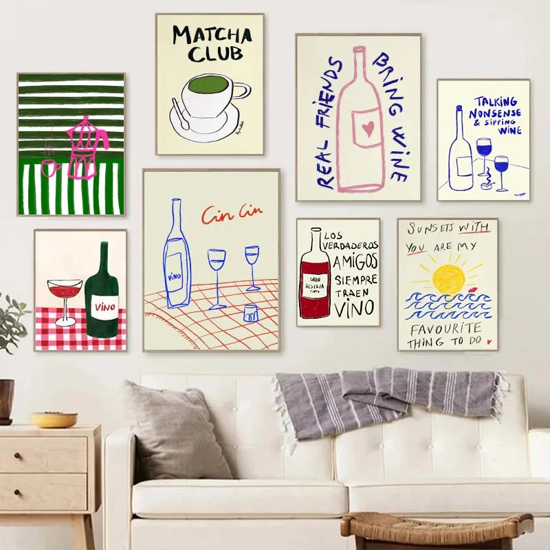 Kolorowe Rysunki Sztuka Abstra – Draw Coffee And Tea recenzja i cena