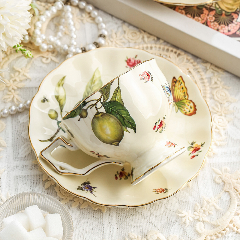 Europejski zestaw do herbaty w – Lemon Tea Coffee recenzja i cena
