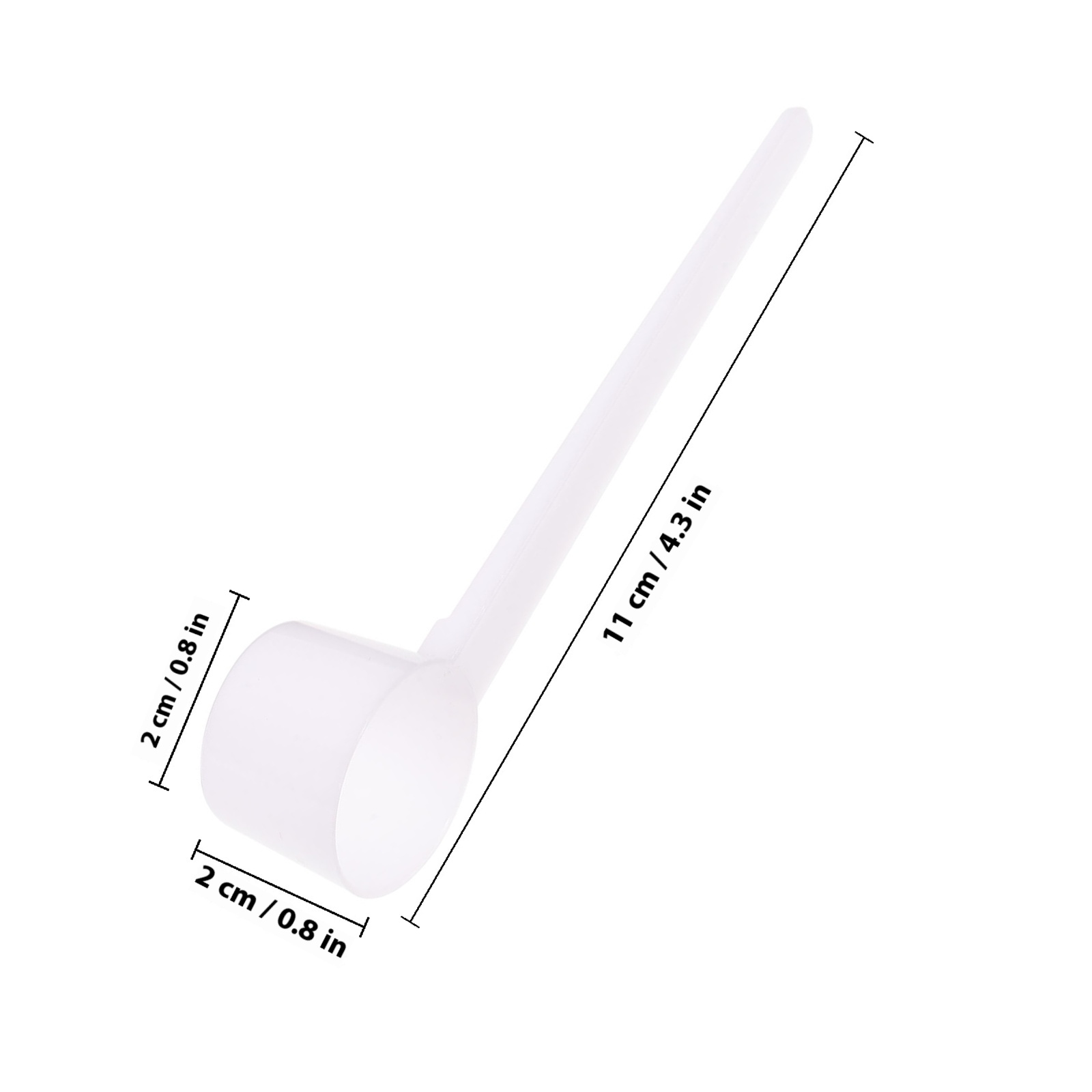 100 szt. plastikowych miarek 5 – Coffee Tea Spoon recenzja i cena