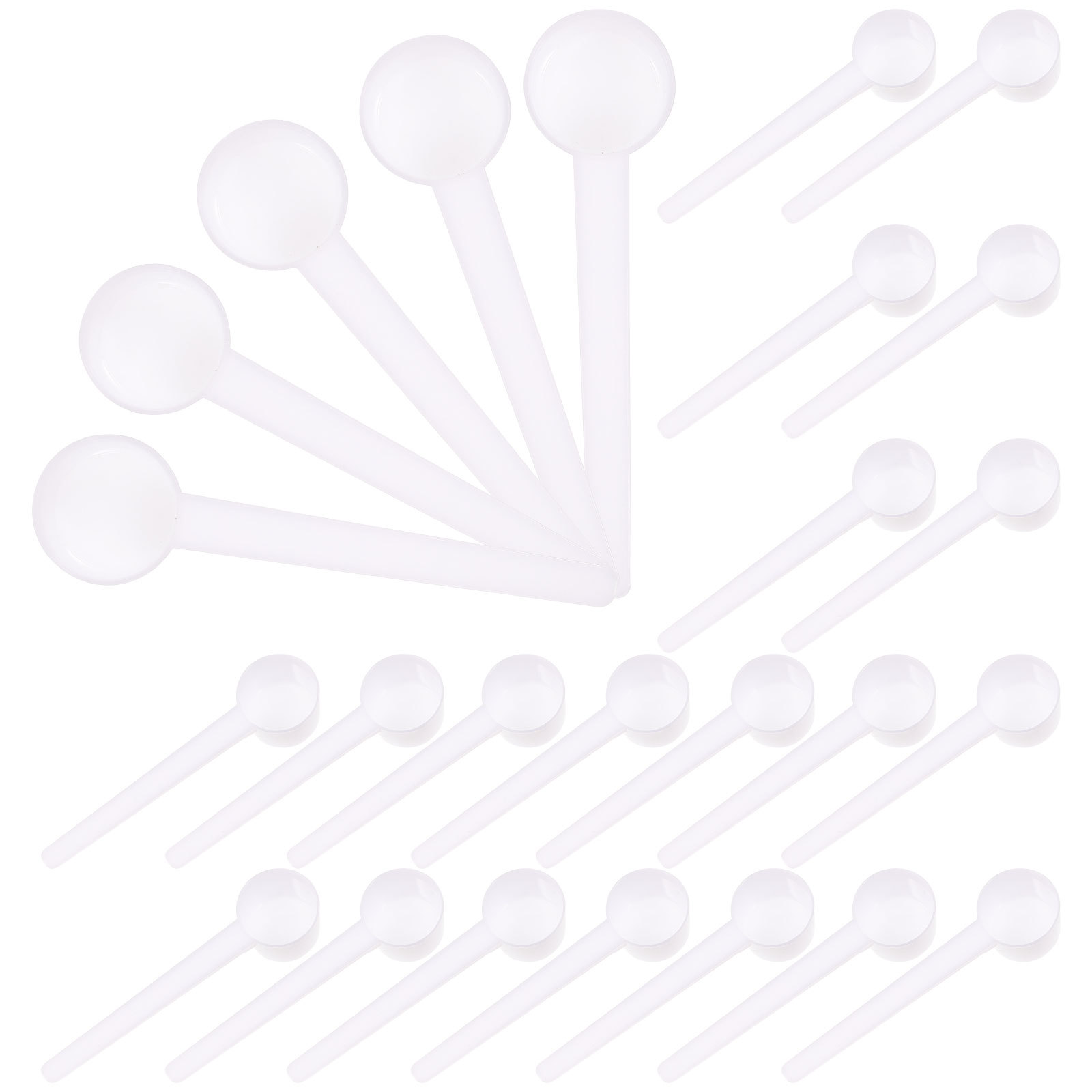 100 szt. plastikowych miarek 5 – Coffee Tea Spoon recenzja i cena