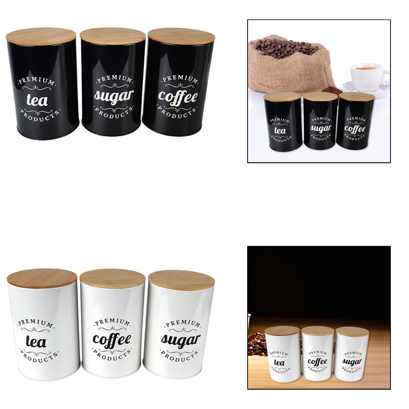 Kawa Herbata Cukier Pojemnik P – Coffee Tea Sugar Container Set recenzja i cena