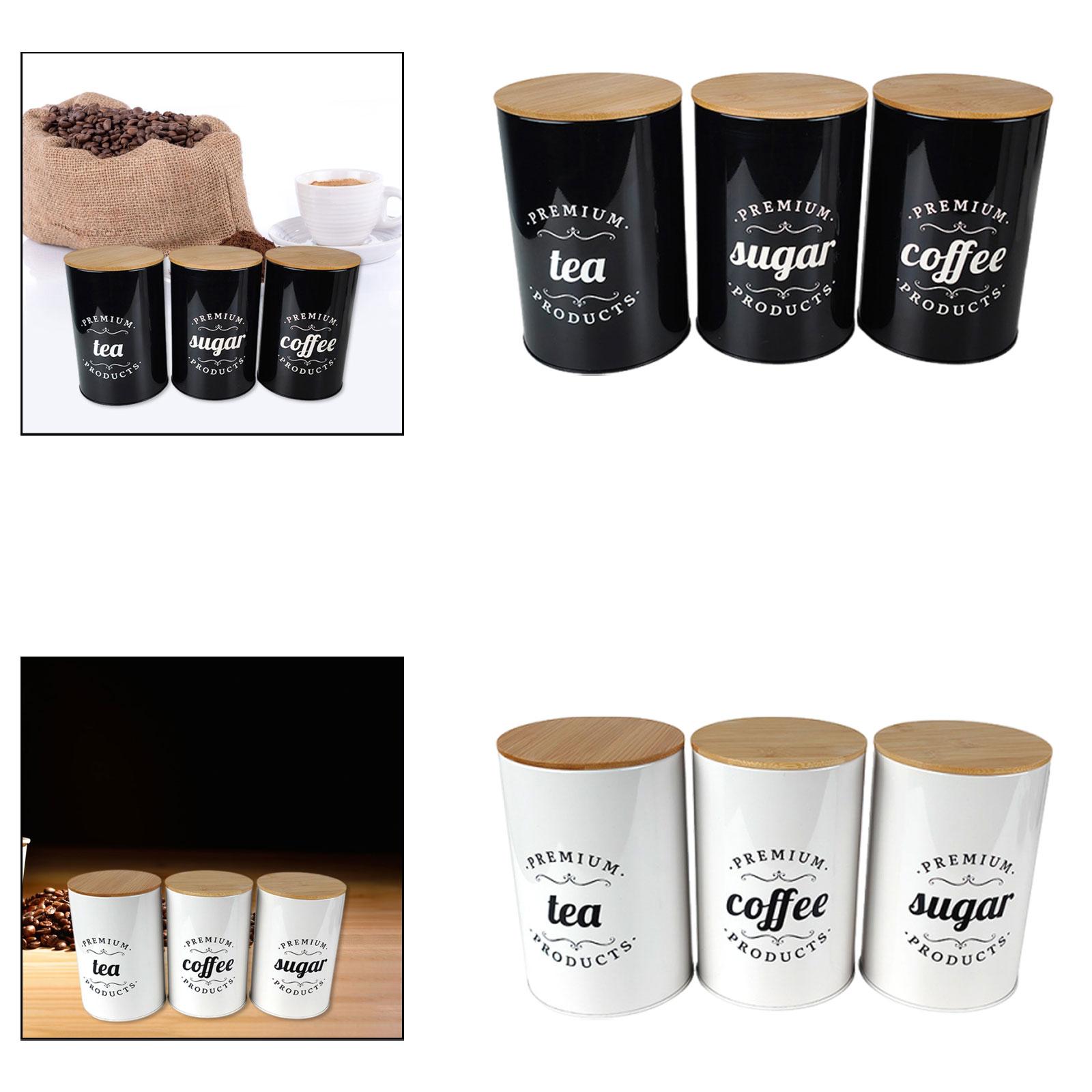 Kawa Herbata Cukier Pojemnik P – Coffee Tea Sugar Container Set recenzja i cena