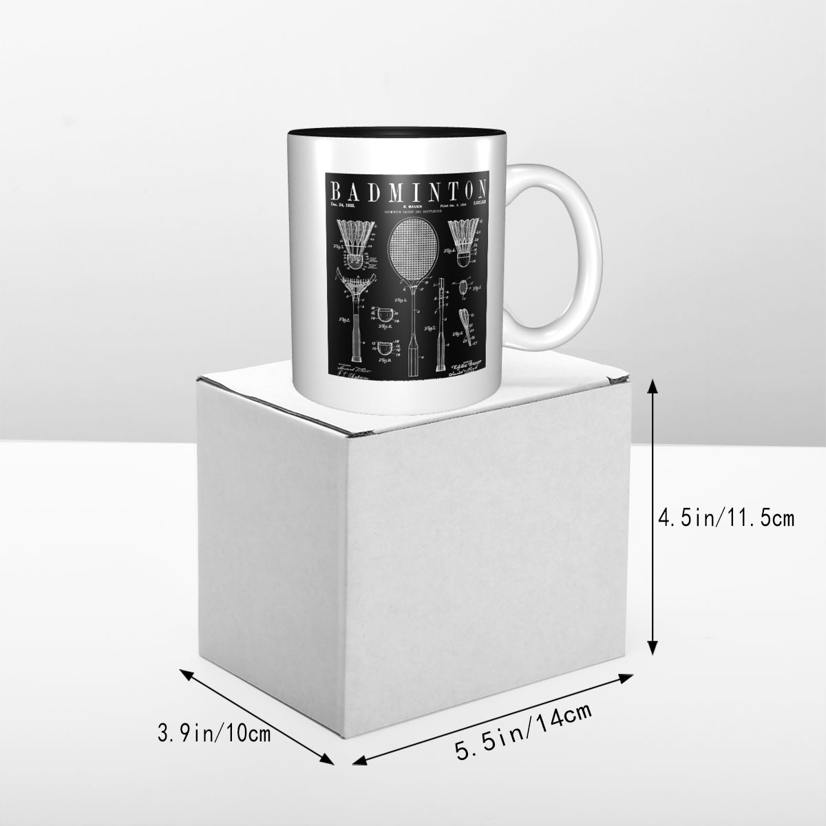 Kubek z nadrukiem starego pate – Draw Coffee And Tea recenzja i cena