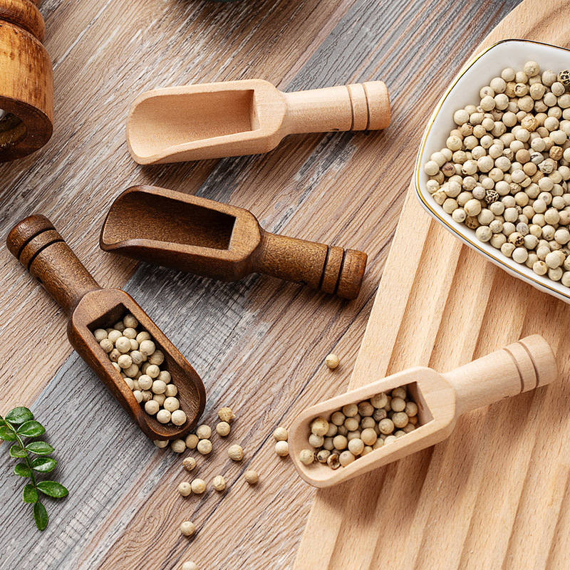 5 szt. Japońskich Mini Drewnia – Coffee Tea Spoon recenzja i cena