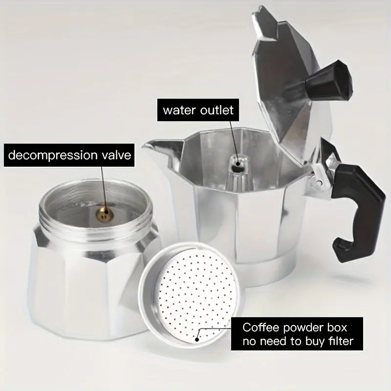 Klasyczny aluminiowy ekspres d – Coffee Tea Making Machine recenzja i cena