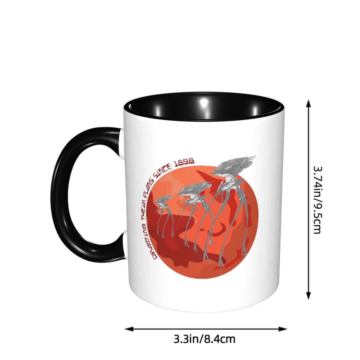 Kubek Wojna Między Współmiarny – Draw Coffee And Tea recenzja i cena