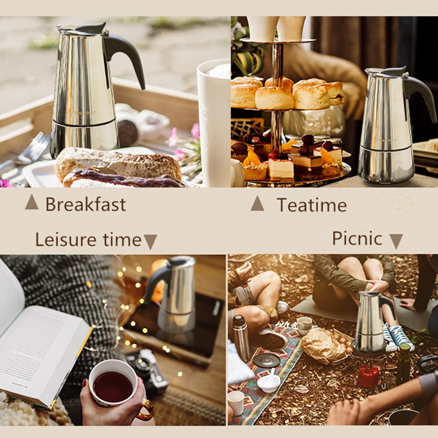4/6/9 kubki Moka Pot Caffe Mac – Coffee Tea Making Machine recenzja i cena