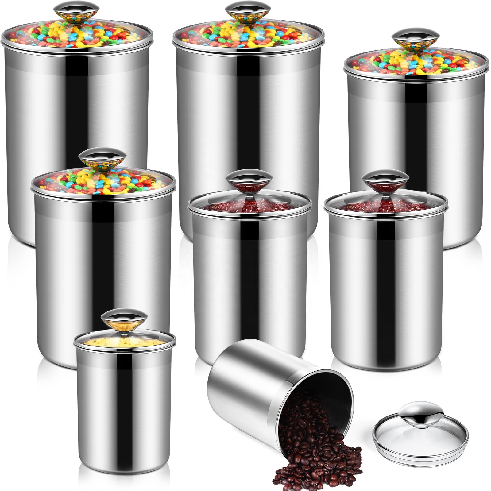 Pojemniki do przechowywania ży – Coffee Tea Sugar Container Set recenzja i cena
