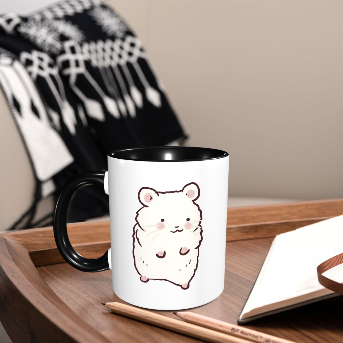 Uroczy kubek z rysunkiem chomi – Draw Coffee And Tea recenzja i cena