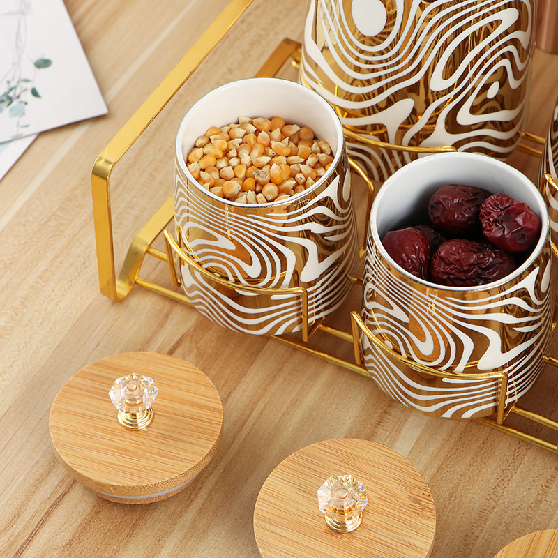 Zestaw 7 kolorowych, szkliwion – Coffee Tea And Sugar Canister Set recenzja i cena