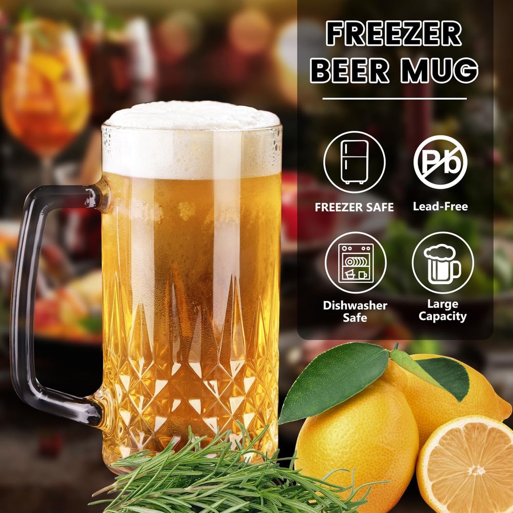 Zestaw 4 szklanych kufli o poj – Coffee Or Tea Please recenzja i cena
